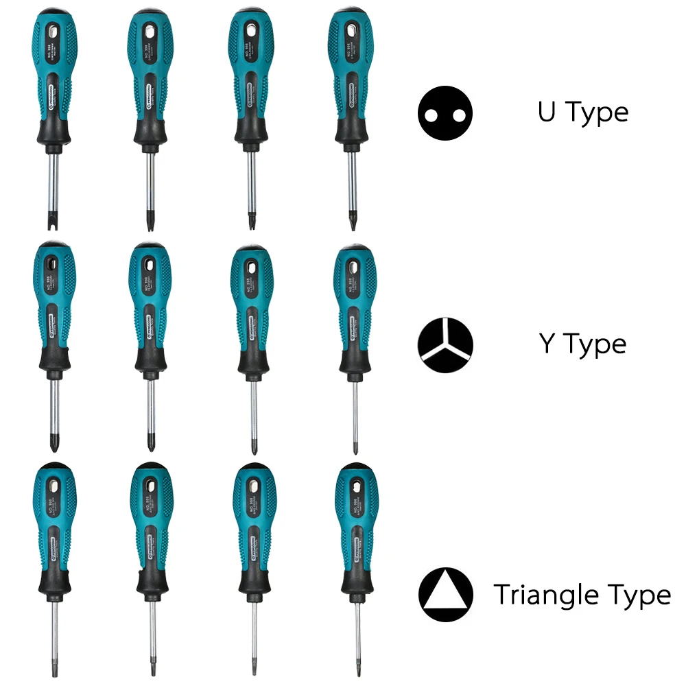 PENGGONG 4PCS Precision Screwdriver Set Magnetic Screw Driver Home Repair Tool Kit for Household Appliances