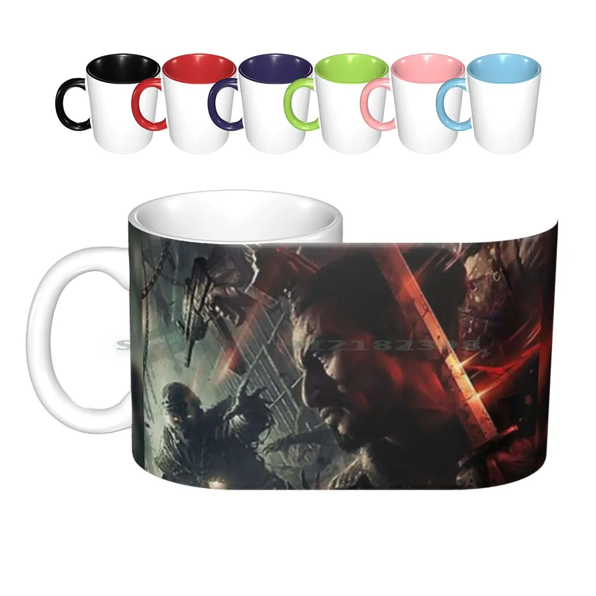 Blood Of The Dead Bo4-Ceramic Mugs Coffee Cups Milk Tea Mug Botd Blood Of The Dead Bo4 Black Ops 4 Botd Bo4 Black Ops 4 Black