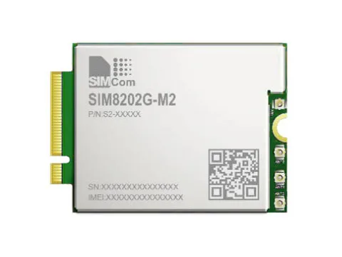 SIM8202X-M2 SIMCom Original 5G Module, M.2 Form Factor, High Throughput Data Communication, Standard M.2 interface