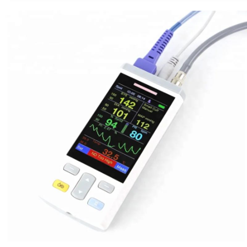 3.5 Inch Handheld Portable Veterinary Vital Sign Monitor Animal Use Monitor for Cat/Dog,Mouse Use,Pet Shop