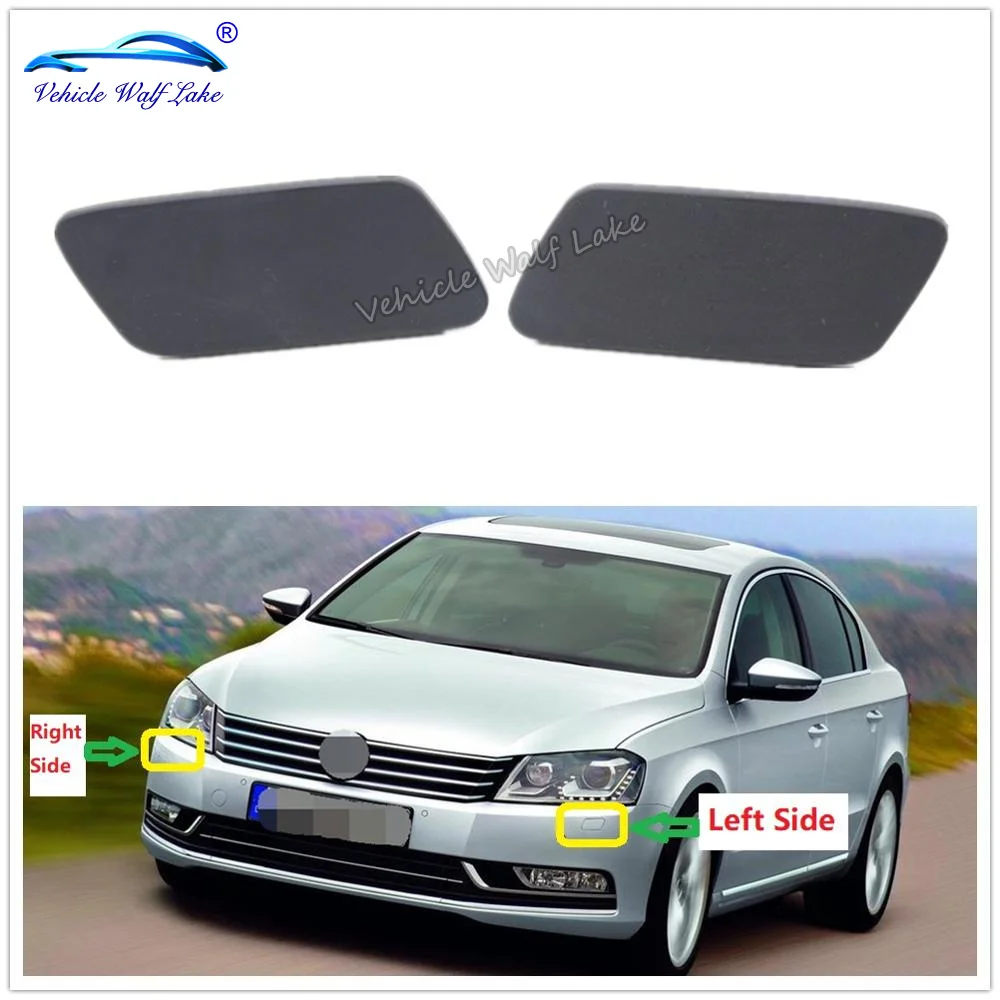 For VW Passat B7 2011 2012 2013 2014 2015 Car-styling Front Bumper Headlight Washer Cover Cap