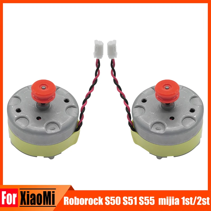Piezas de Repuesto de Motor de transmisión de engranajes para xiaomi mijia 1st 2st Roborock S50 S51 S55 Robot aspirador Sensor de distancia láser LDS