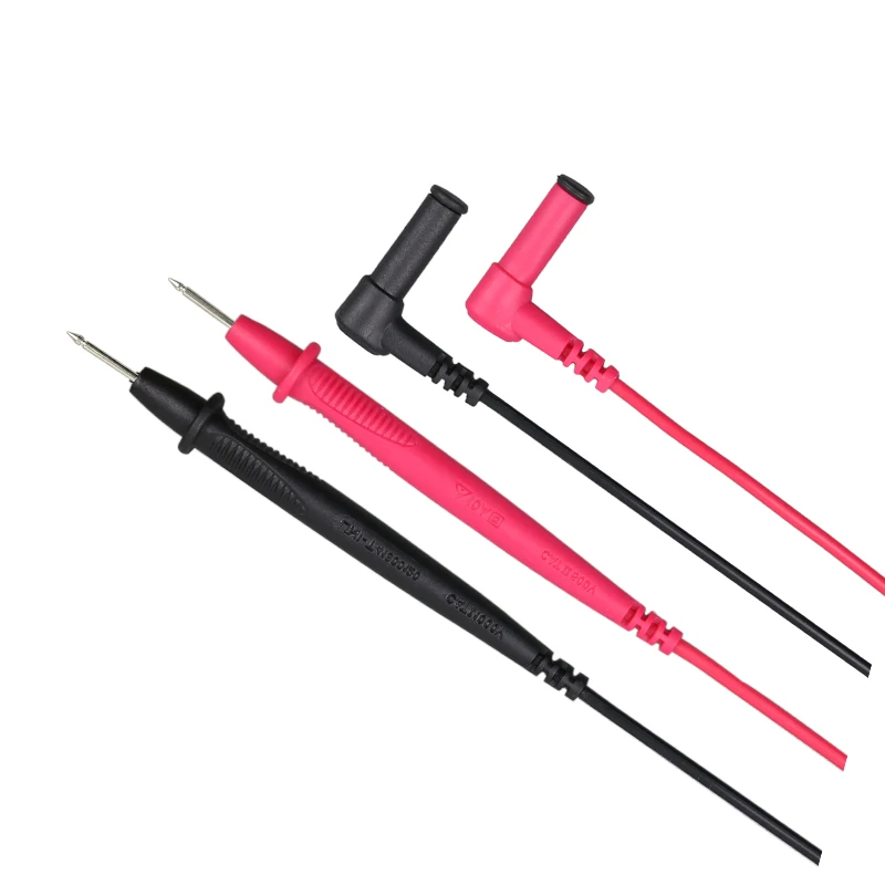 UNI-T UT-L20 Probes Cross Plug with Shield Sleeve General Type Test Leads Applies to Most Multimeter Test Accessories