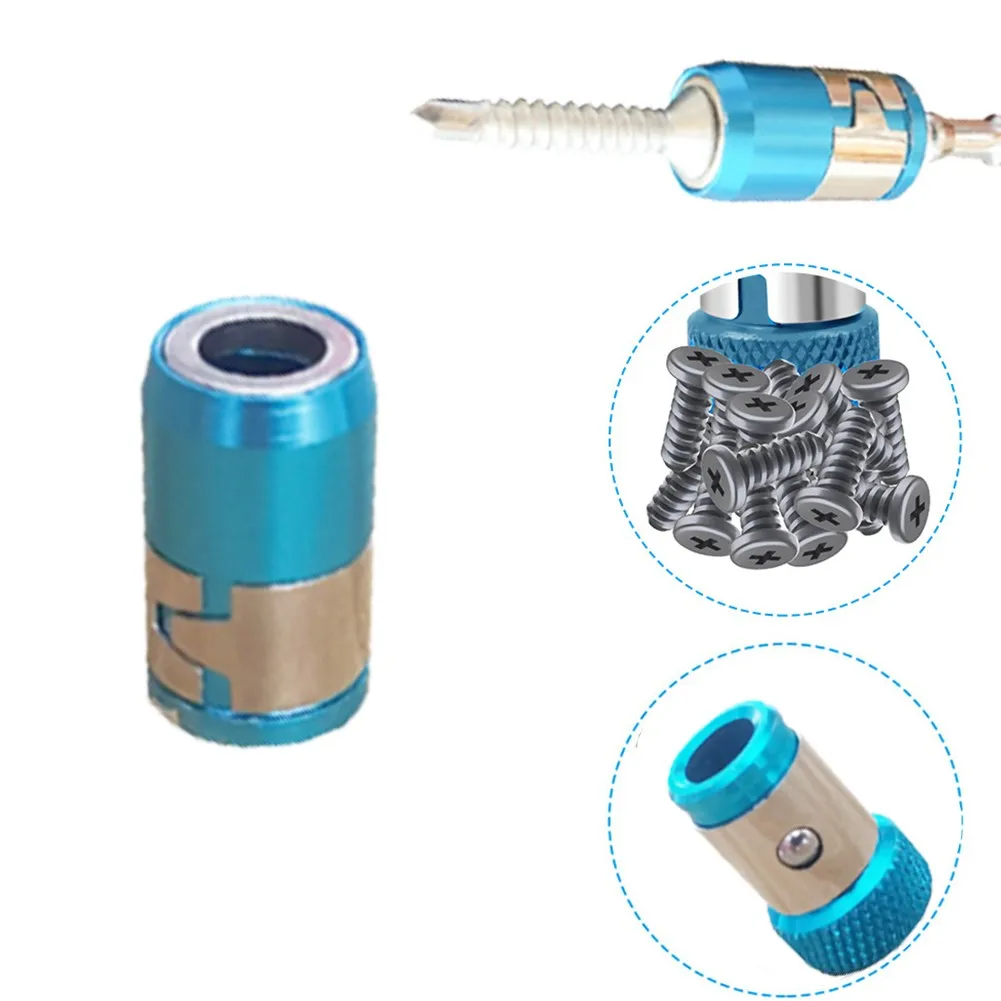Inserti per cacciavite in acciaio legato S2 anello magnetico punta per trapano anticorrosione magnete potenti anelli universali