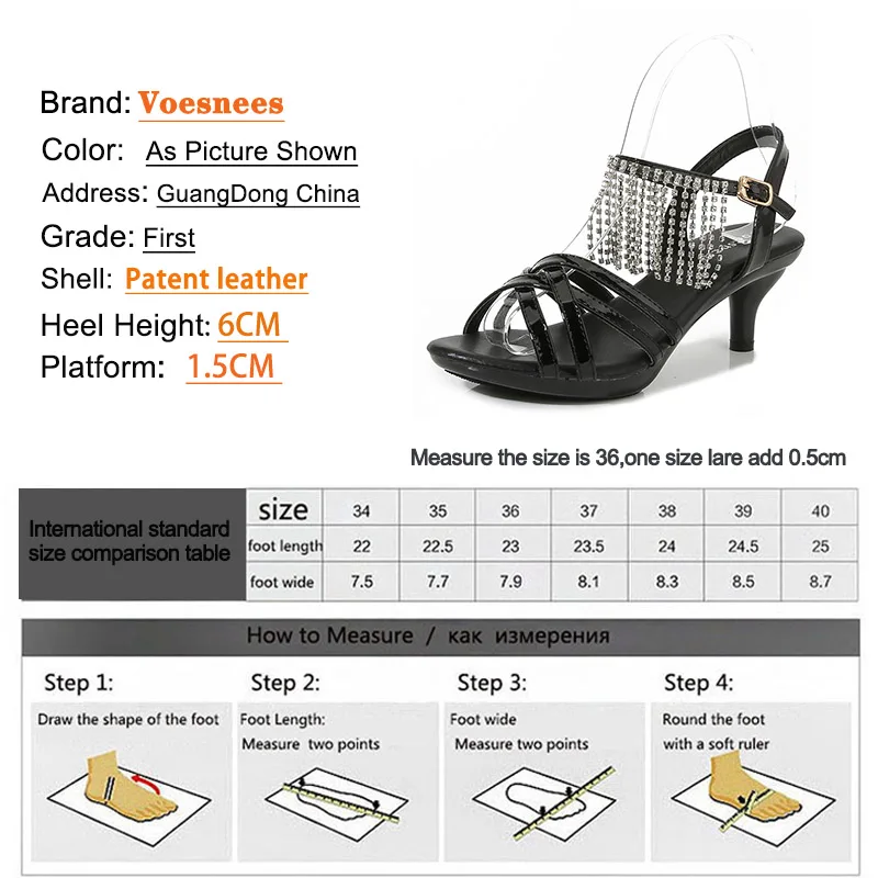 Women Heeled Shoes 2021 Summer Simple Style 6CM Thin Strap Sandal Sexy Peep Toe Fashion Brand Lady Buckle Strap Sandals Size 43