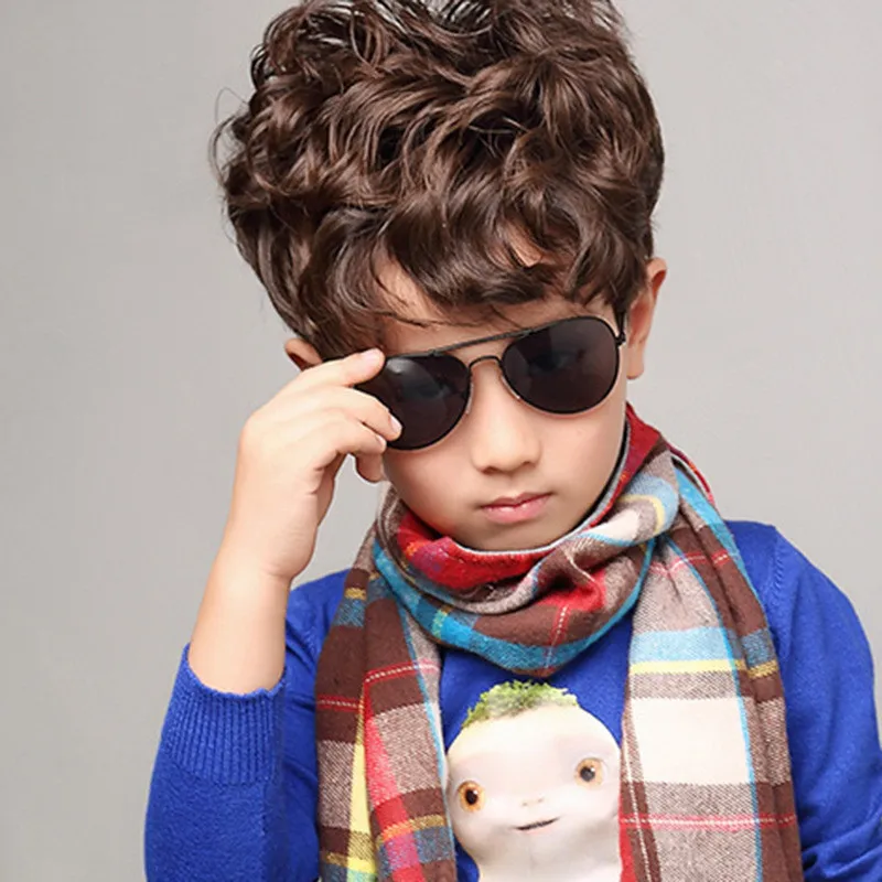 new fashion Sunglasses baby kids Pilot sun glasses metal frame goggles sunglasses for boys girls children