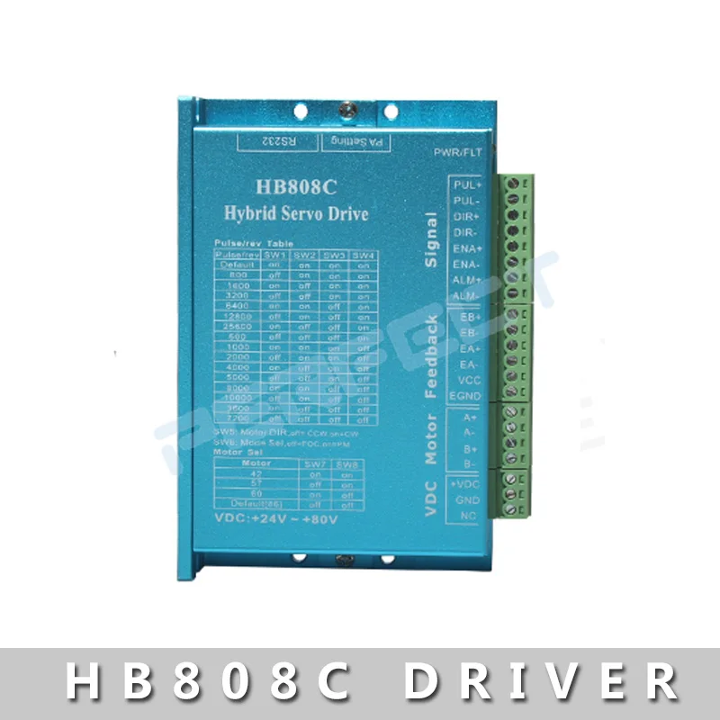 42-48S 42HB60 Hybrid Closed-loop Stepper Motor 0.55nm 0.7nm Servo Motor HB808C step motor driver closed loop motor 2-phase Nema