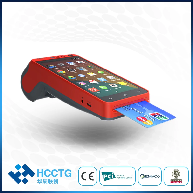 4G Smart Mobile Handheld Android 7,0 System POS Terminal PCI EMV Kartenleser NFC POS System HCC-Z100