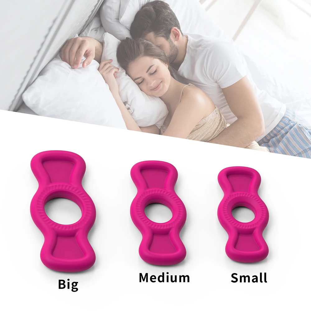 3pcs/set Silicone Durable Penis Ring Adult Men Ejaculation Delay Cock Rubber Rings Penis Enlargement Sex Toys For Male Sex Rings