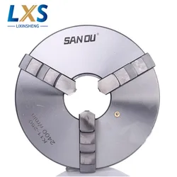 K11-250 3 Jaw Self Centering Lathe Chuck Hardened Steel 250mm Manual Lathe Chuck For CNC Drilling Milling Machine