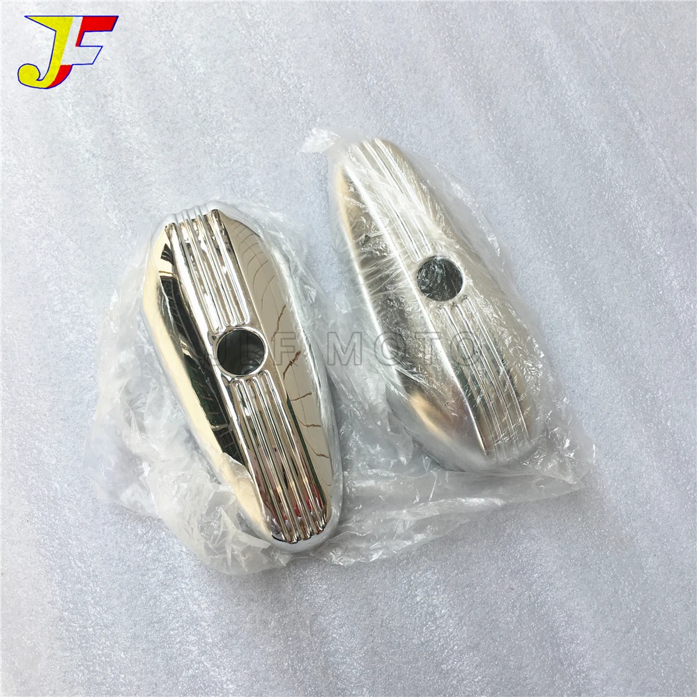 For HONDA Giorno DIO AF24 Julio AF52 Crea AF54 Motorcycle Scooter Chrome Front Shock Absorber Cover Front Shock Protection Cover