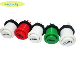 New Arcade happ stype Push Button Durable Multicade MAME Jamma Game Long Switch Mult-color 1p 2p 3p 4p