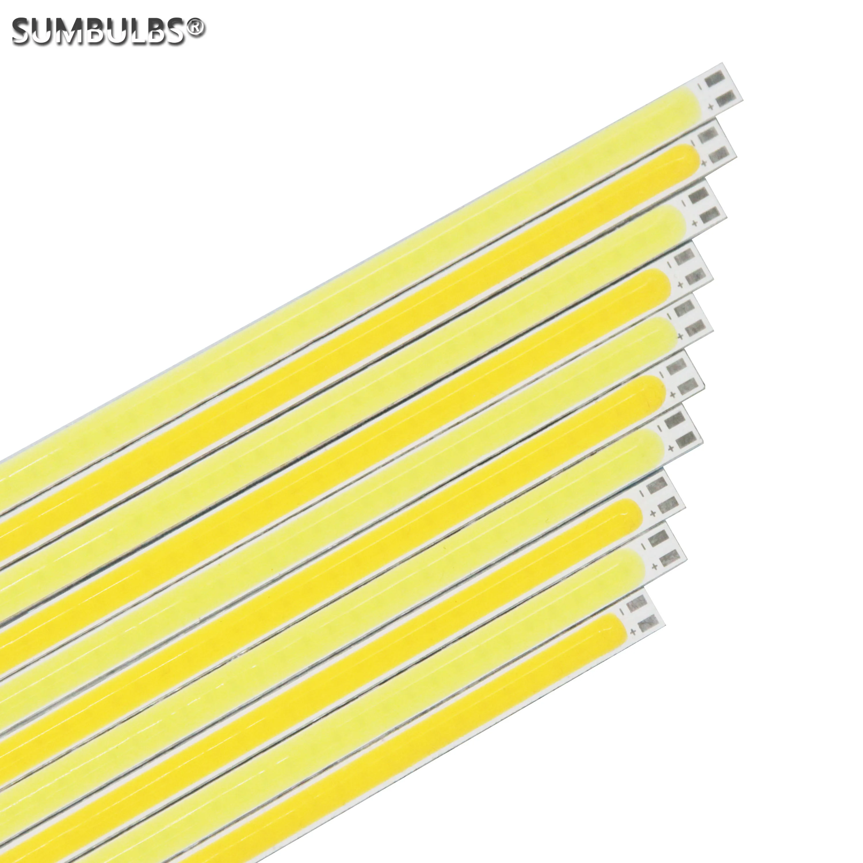 [SUMBULBS] 10 stks/partij 300x6 MM COB LED Strip Lichtbron 12 V LED 30 CM Flexibele LED Bar Verlichting voor Lampen Huis Lampen