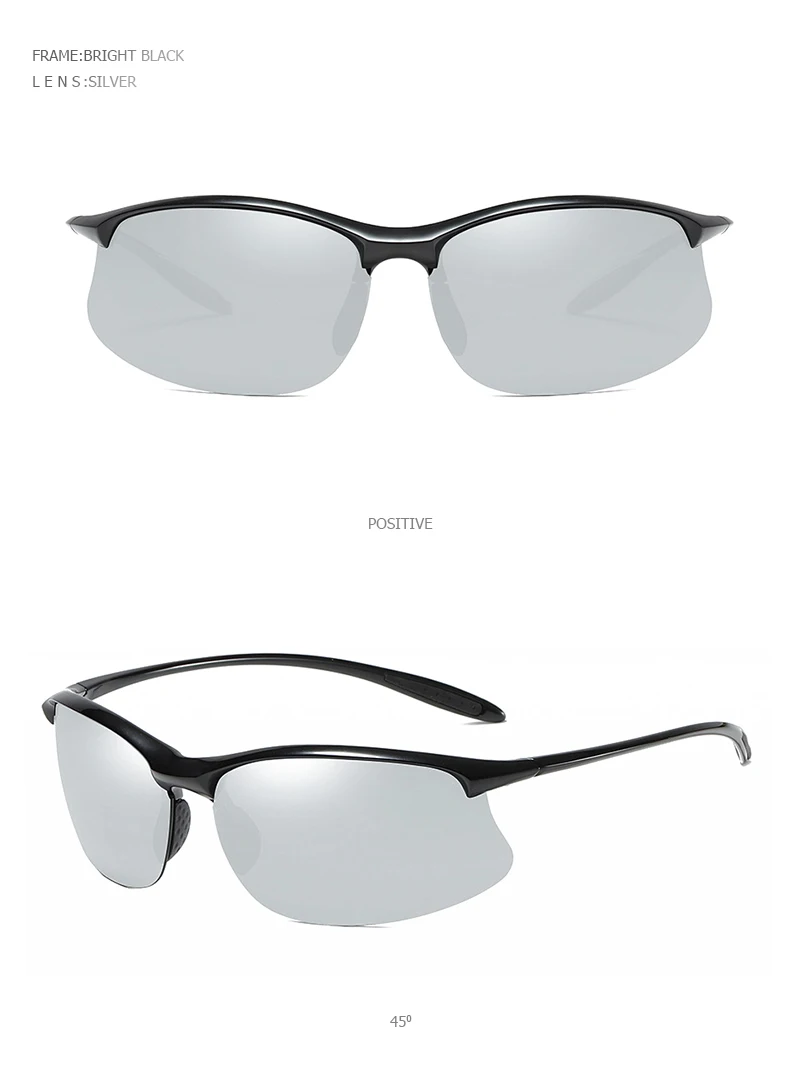 Ultraleichte Sport-polarisierte Sonnenbrille für Herren und Damen, klassische Reimless-Sonnenbrille, modisch, für Outdoor-Fahren, Angeln – Detail 18