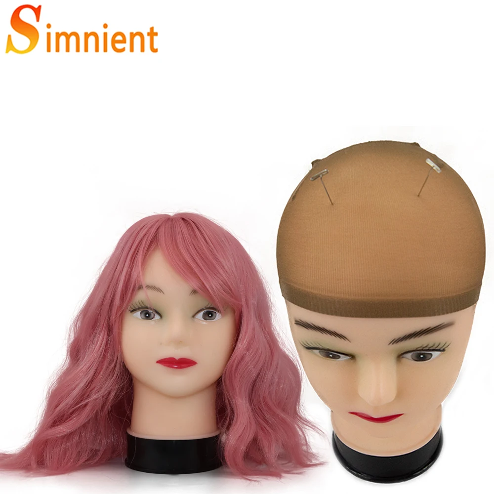 Mannequin Head With T-pin Wig Cap Tripod For Women Making Wig Hat Glasses Mask Display Cosmetology Manikin Head Makeup Practice