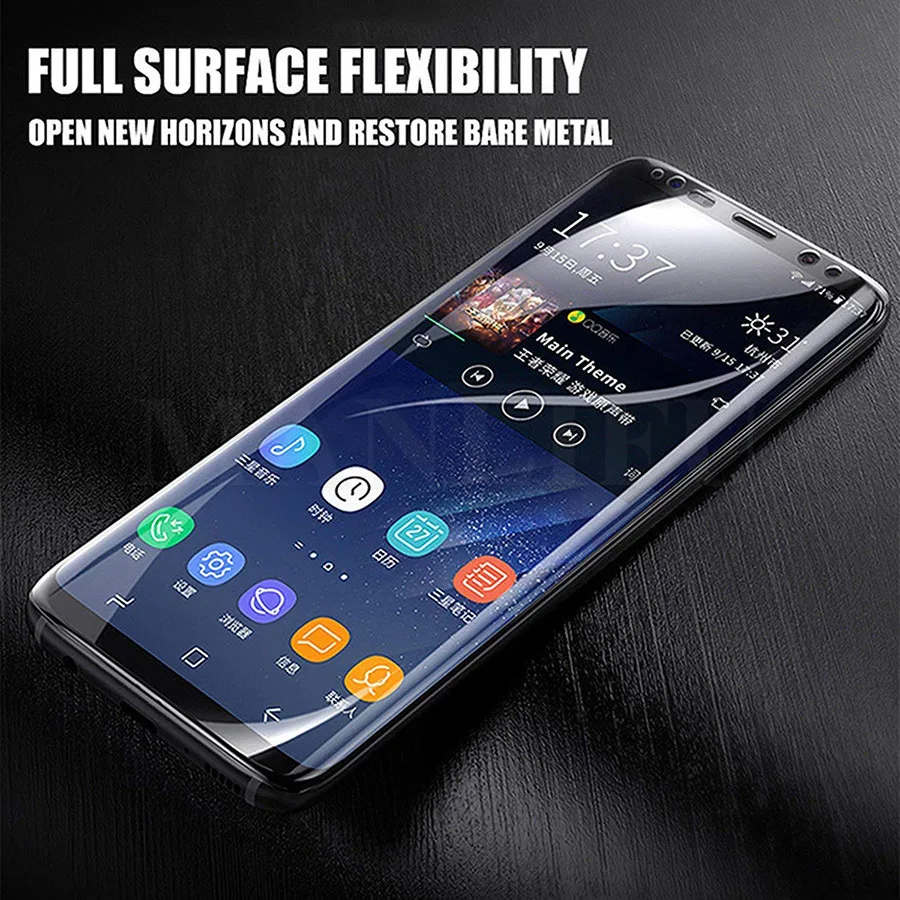 2Pcs 21D Silicone Hydrogel Film For Meizu M3 M5 M6 Note Screen Protector Full Cover For Meizu 17 16X 16 15 Plus E2 M6s 15 Lite