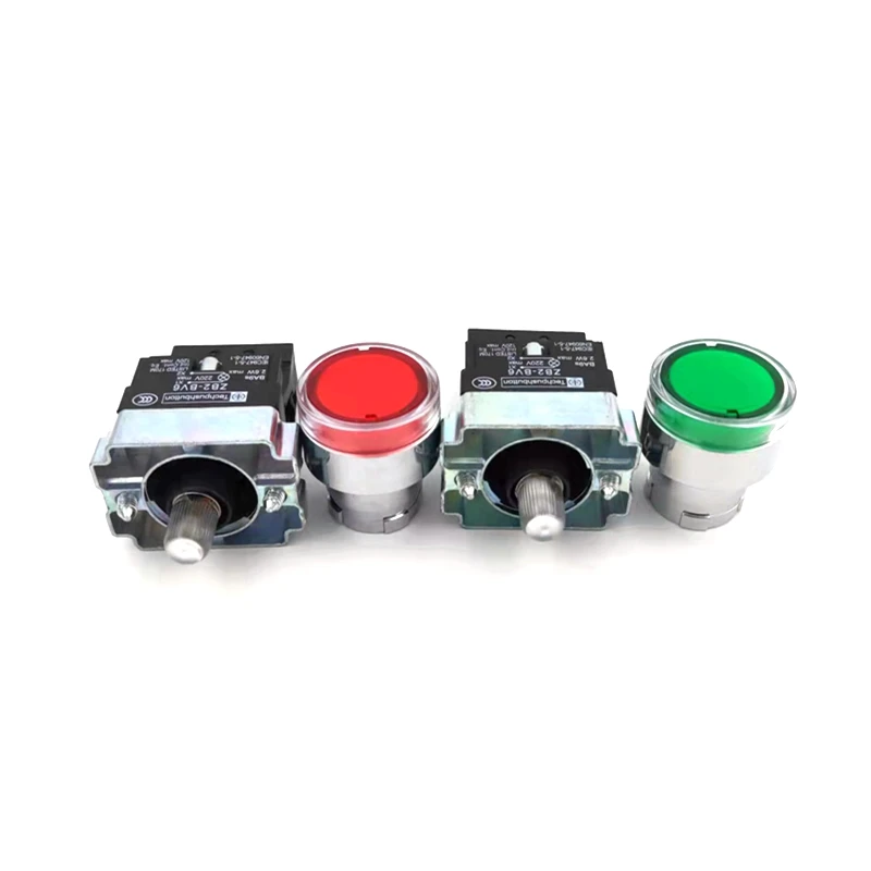 22MM Momentary Reset Push Button Switch XB2-BW3161/BW3361/BW3462/BW3561/BW3661 Round Illuminated With Lamp Light