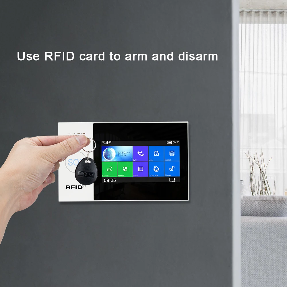 Rfid Tag Kaart Voor Home Security Alarm Systeem
