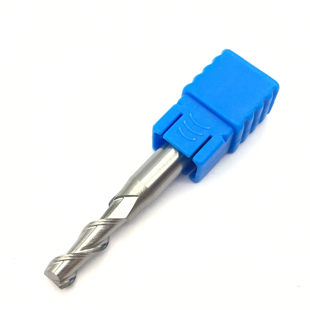 Endmill 1 قطعة HRC50 2F 5.0XD6X50L CNC القاطع الألومنيوم النحاس الخشب طحن أدوات معدنية كربيد نهاية مطحنة طحن القاطع