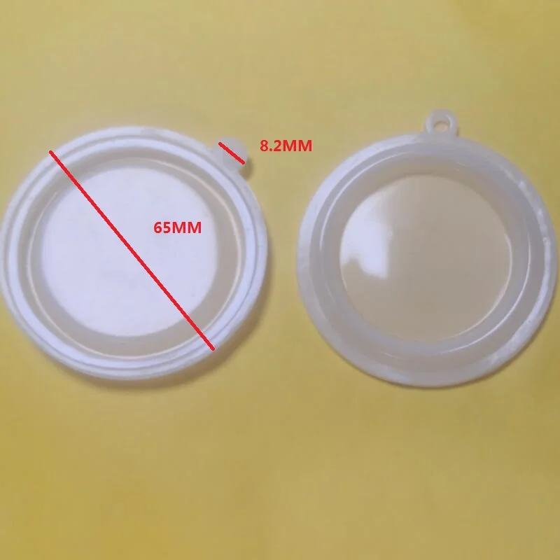 Gas Water Heater parts White Silicone gel rubber membrane gasket for assembly valve 65mm