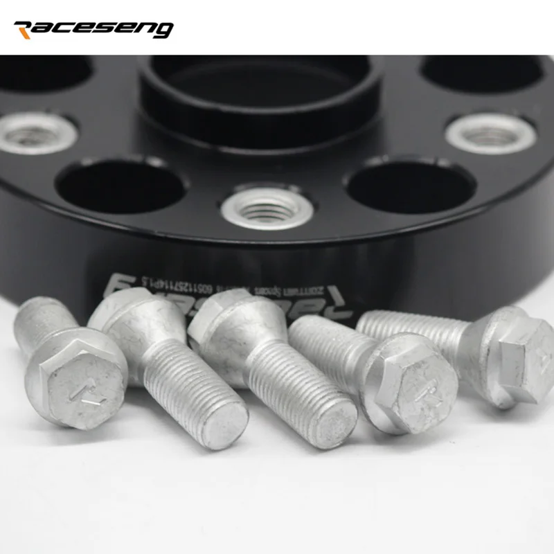 2Pieces 25/30/35/40mm PCD 5x112 CB 66.5mm Wheel Spacer ADAPTER suit for Car Audi-Q5(8R)/A6(C6)/A6 Avant(4G5,C7)/A7/A8/A4(B8)/A5