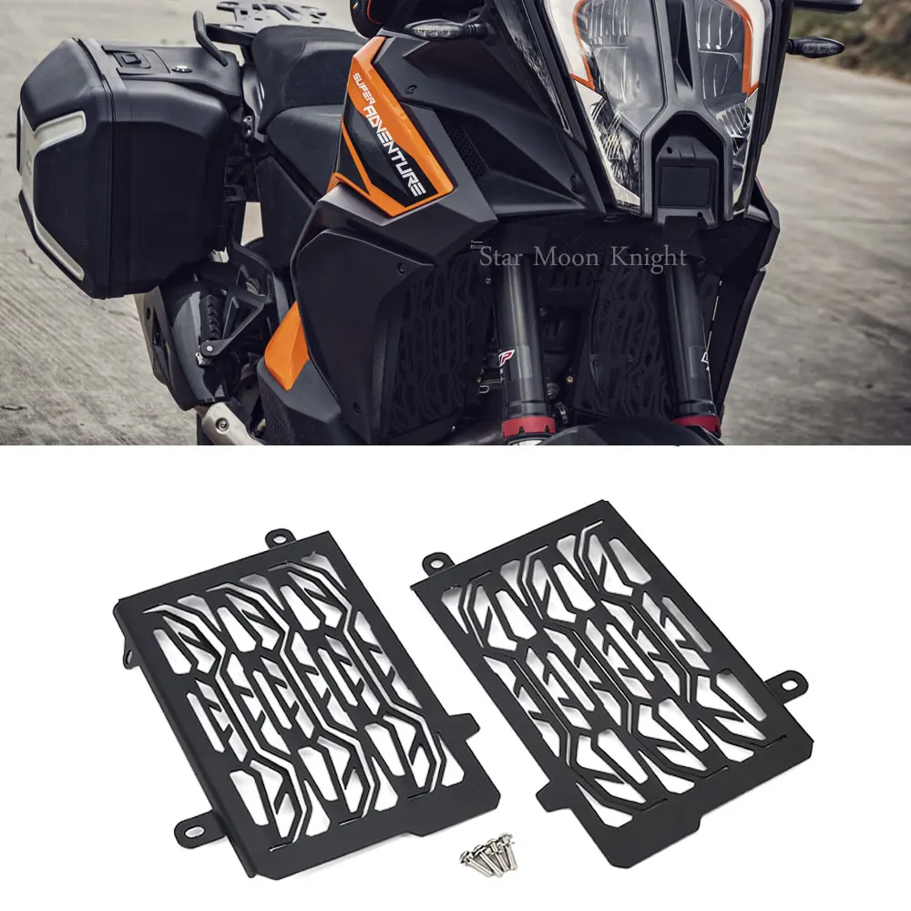 

For 1290 Super Adventure S/R 2021 2022 Motorcycle Accessories CNC Radiator Guard Radiator Grille Guard Cover Protector