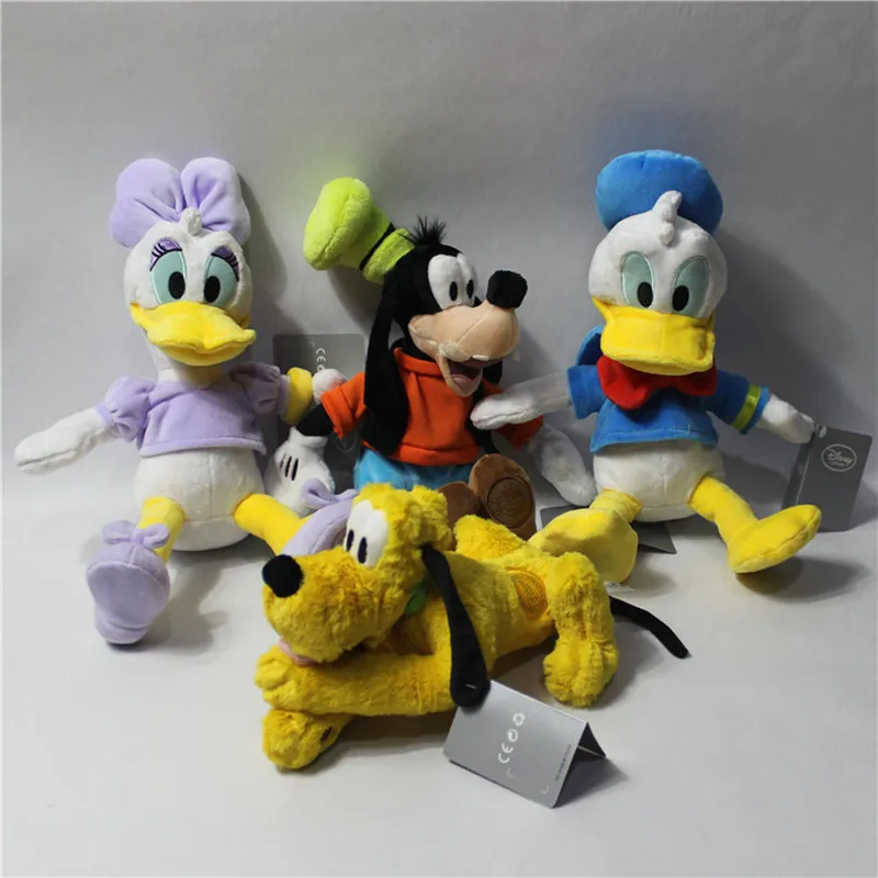 1piece  30cm 50cm Disney Mickey Mouse Donald Duck Ruth goofy Pluto doll birthday gift doll for Children Gifts for Children Gifts