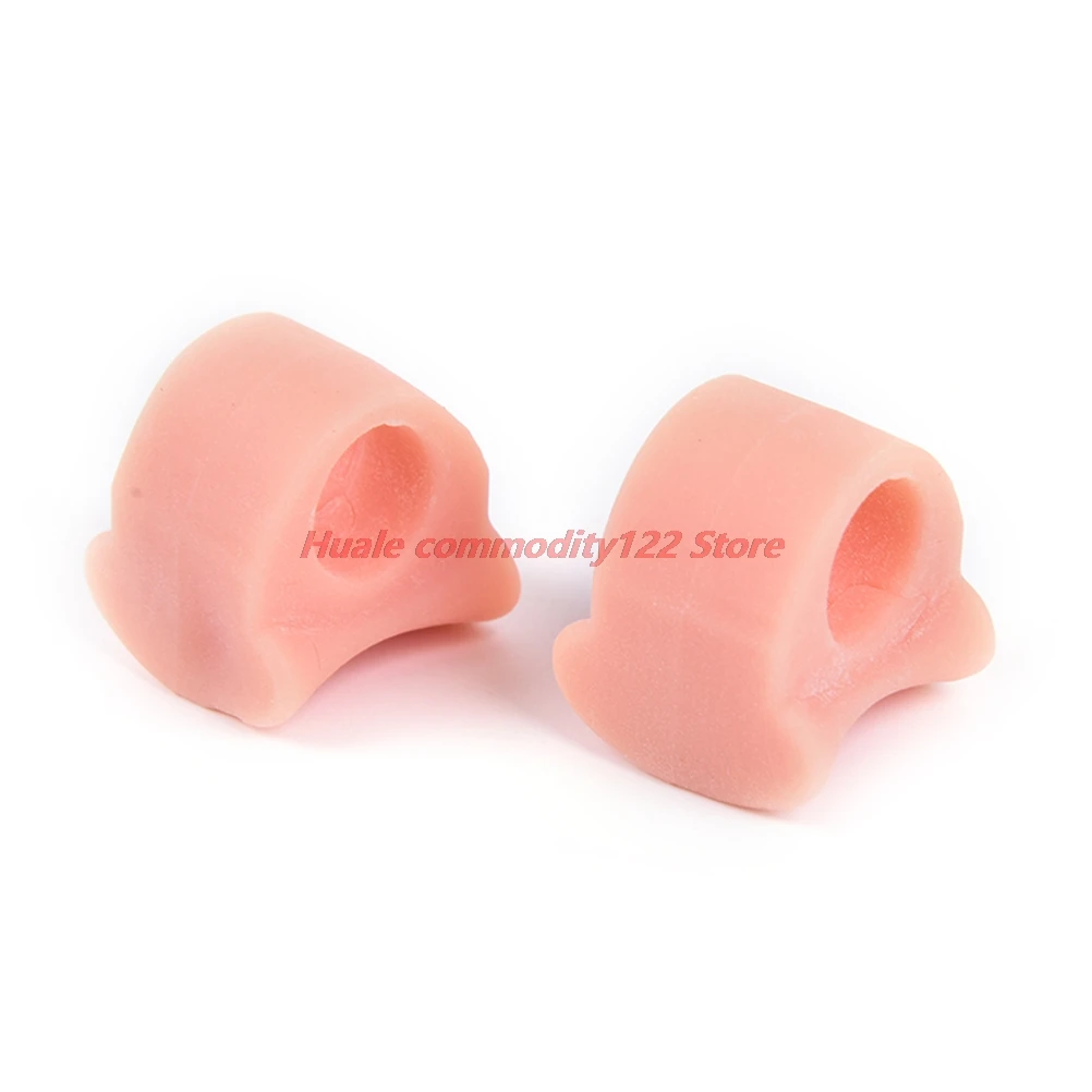 New 1 Pair Silicone Gel Toe Separator Straightener Bunion Spacers Corrector Hallux Valgus Relief Foot Care Tool New