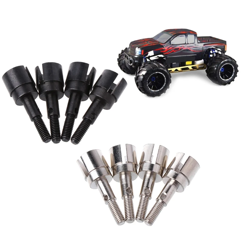 

2024 New 4pcs RC HSP 02033 Wheel Axle For HSP 1:10 On-Road Car Buggy Truck Replacements