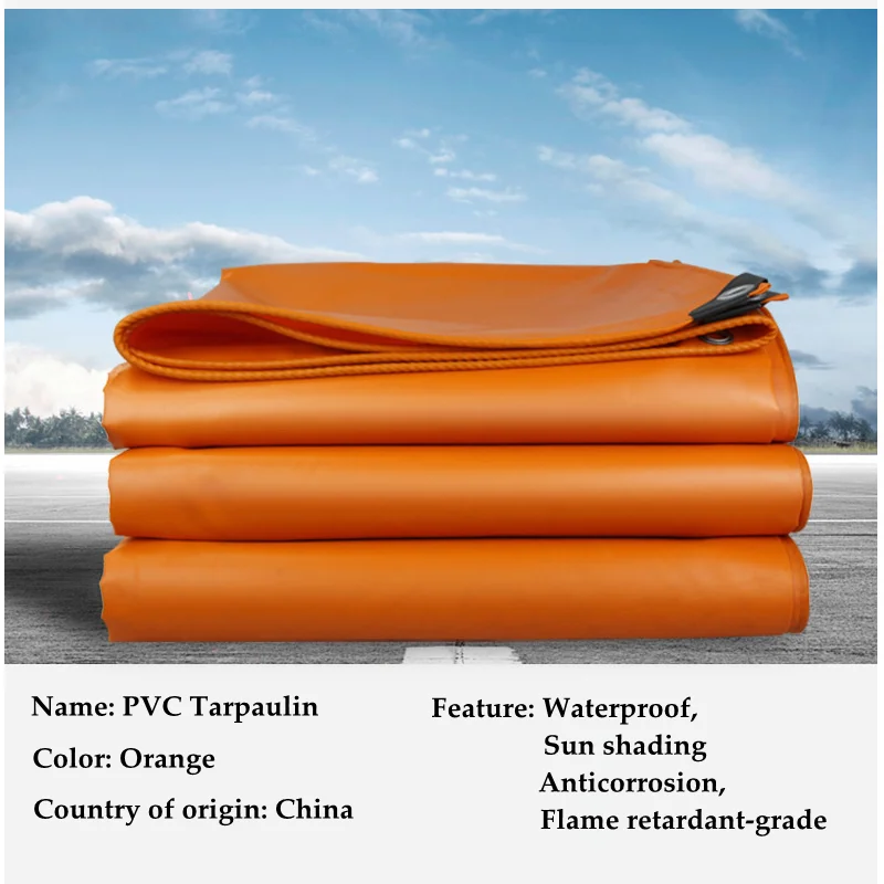 

Flame Retardant Cloth 0.4mm Thicken PVC Tarpaulin Rainproof Tarp Garden Plant Balcony Cover Anti-flaming Cloth Forest Fire-proof