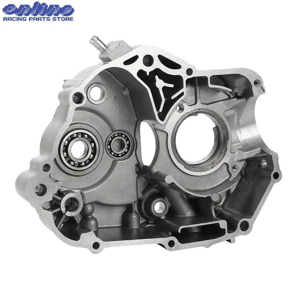 YX140 Motorcycle CrankCase Left Side Crank Case For 56mm Bore YX 140cc YINXIANG 140 Horizontal Engine 140cc Dirt Pit Bike Parts