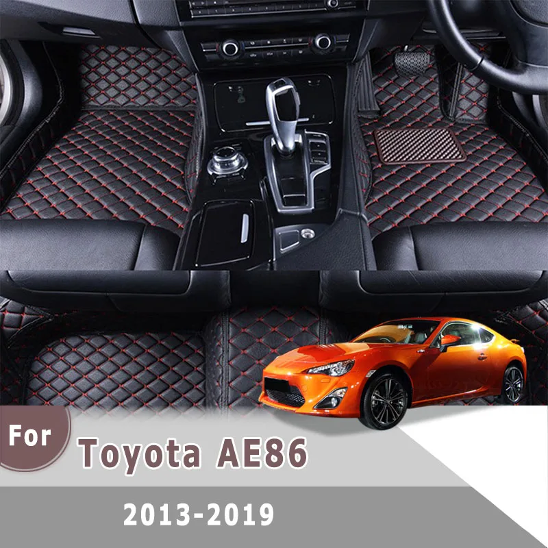 

Ковры с правым рулем для Toyota AE86 2019 2018 2017 2016 2015 2014 2013, автомобильные коврики для стайлинга интерьера, чехлы на заказ