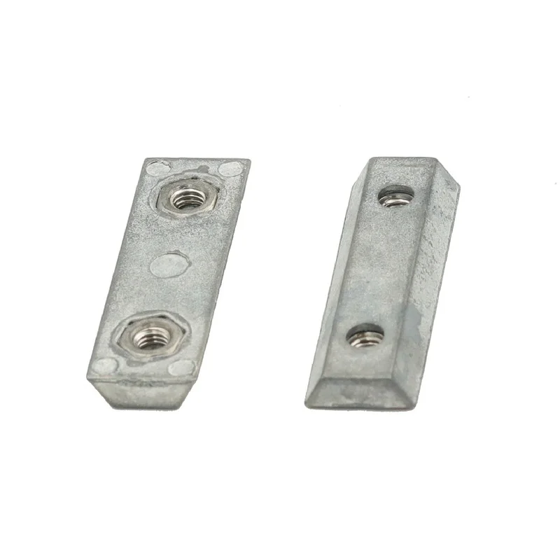 GKTOOLS,6 ชิ้น/ล็อต,โลหะ Double SLOT NUT,Z043M