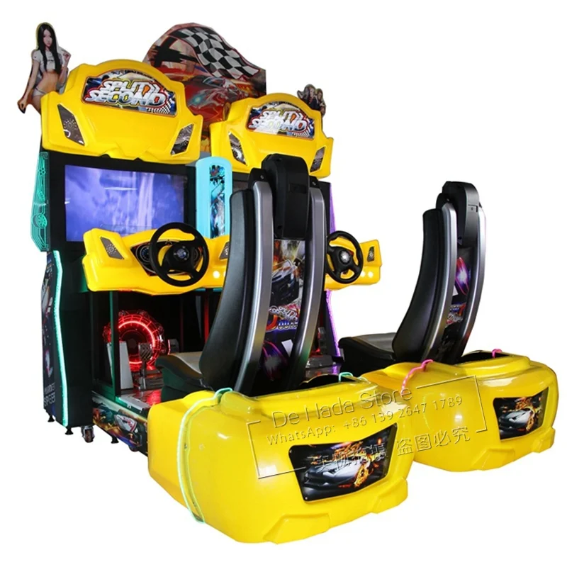 Luxury 2 Seats Outrun Speed Drift Coin Operated Simulator Arcade Games Amusement Center Adults Drive Car Racing Game Machine