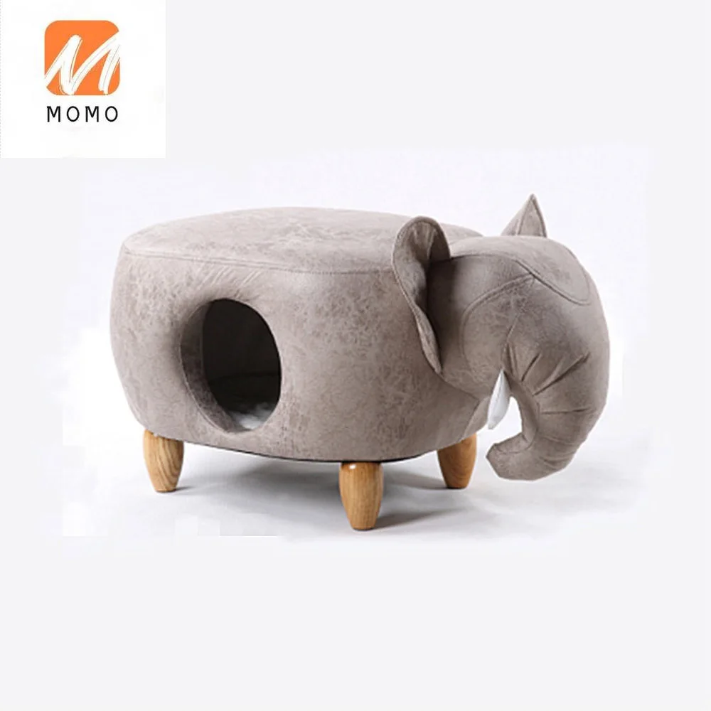 Luxury Pet Bench Sofa House Furniture Toys Funny Animal Shape Wooden Pet Dog Cat Bed