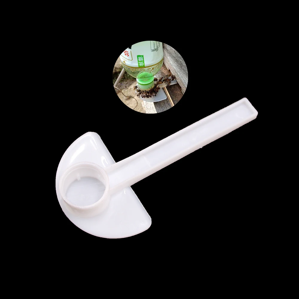 

100PCS Beekeeping Honey Feeders Bees Plastic Feeder Waterer Garden Bee Water Drink Drinkers Feeding Tools Supplies Wholesale