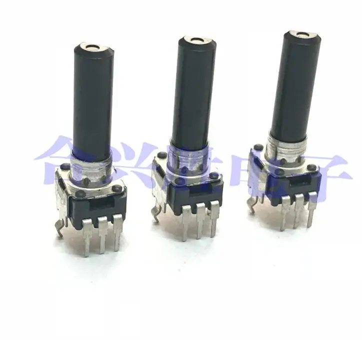 5pcs  for ALPS rotary potentiometer C5K B10K B50K with midpoint electronic organ mixer volume potentiometer shaft length 23mm