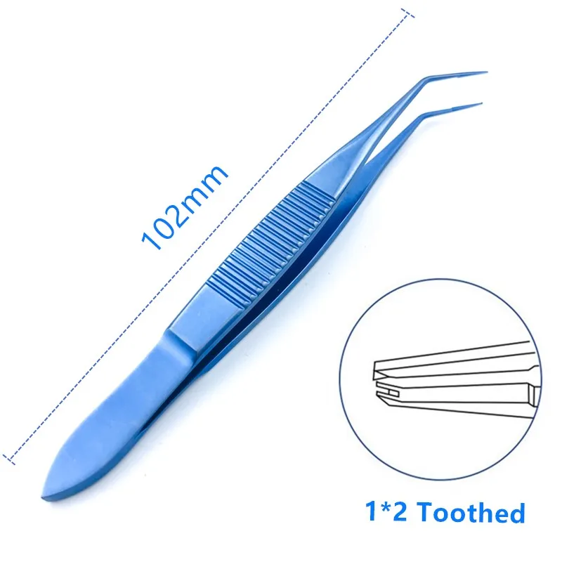 

Angled Titanium Troutman Superior Rectus Forceps 102mm ophthalmic surgical ophthalmic instruments