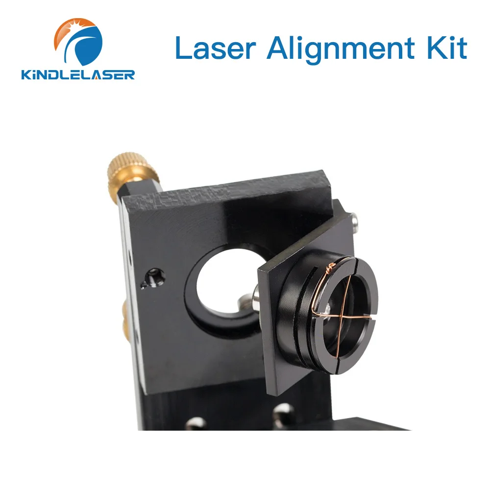 KINDLELASER-regulador de luz láser, Kit de alineación, dispositivo de calibración de ruta láser para máquina de corte láser CO2