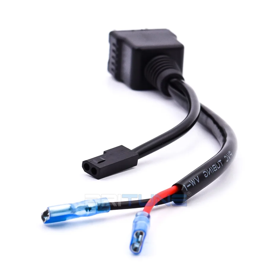 Britune H4 Relay Harness 12V 24V Wiring Connectors for BI-LED Projector Lens H4 LED Wires Cable Adapter
