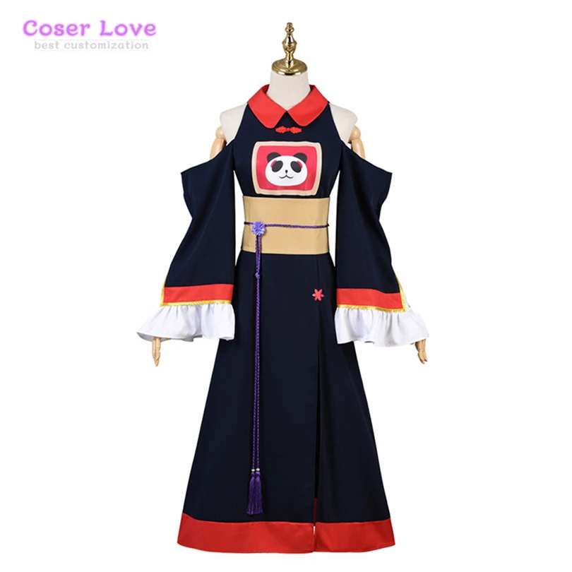 

Dropkick On My Devil!/Jashin-chan Dropkick Jiangshi zombie Cosplay costume Halloween Christmas party costume