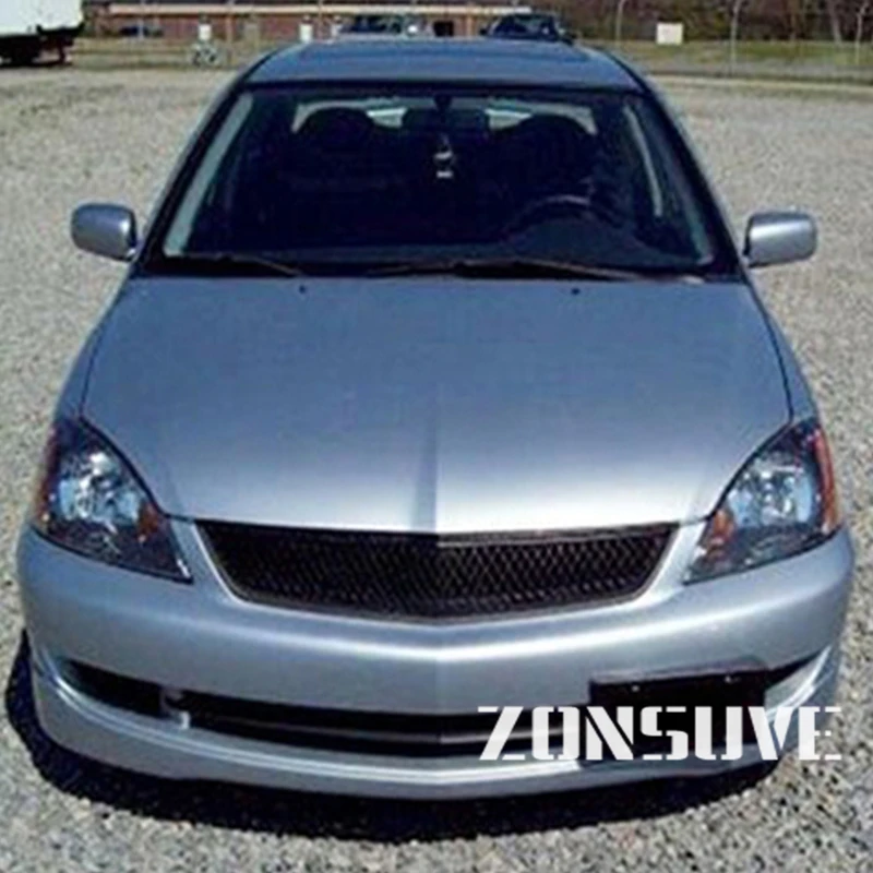 For Mitsubishi Lancer 2006 2007 Year Grill Refitt Front Center Racing Grille Cover Accessorie Body Kit