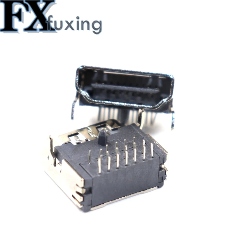 10 pcs For Sony PS3 2000 2500 HDMI Port Socket Interface For Playstation 3 HDMI Connector 19Pin HDMI Female Base 19P Mother Seat