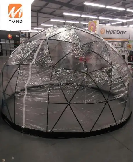 2019 new product transparent garden dome garden cottage outdoor dome house/glamping