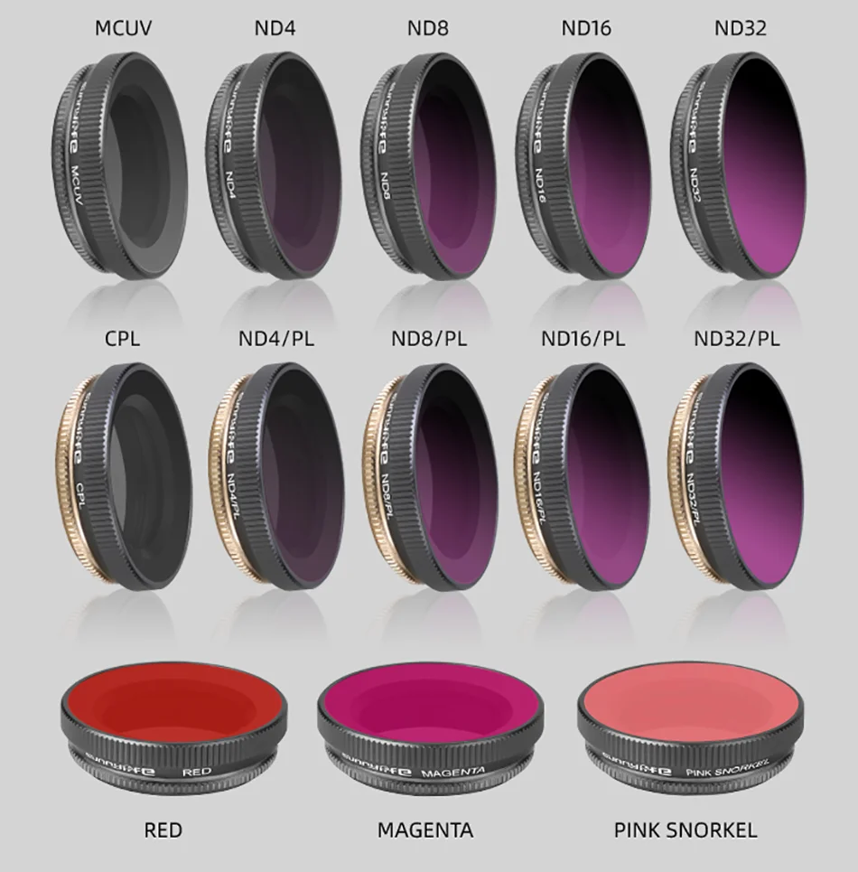 Filtr do nurkowania CPL filtr polarny do DJI OSMO Action ND 4 8 16 32 ochrona UV filtr obiektywu do OSMO kamera akcji akcesoria do obiektywu