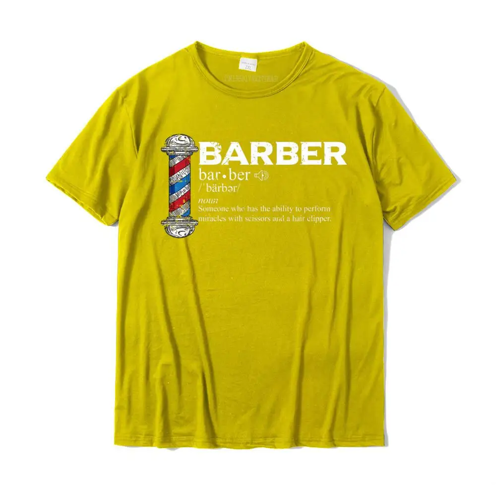 Funny Barber Gift Hairstylist Hairdresser Barber T-Shirt Camisas Cotton T Shirts For Men Custom Tops T Shirt Oversized Casual