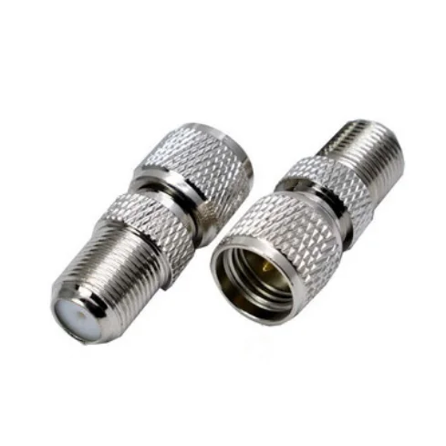 

Mini UHF Male Plug To F Female jack Coaxial RF Adapter Connectors