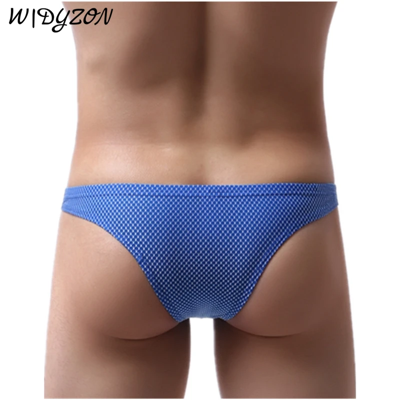 WIDYZON Sexy Underwear Men Briefs U Convex Breathable Mini Briefs Bikini Cueca Masculina Low Waist Male Panties Men Jockstrap