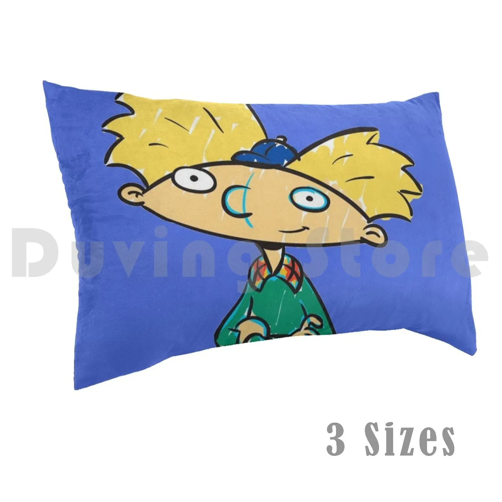 Arnold-HeyPillow case Arnold Vintage Cartoons Arnold Gerald Helga Sunset Arms Phil Gertrude