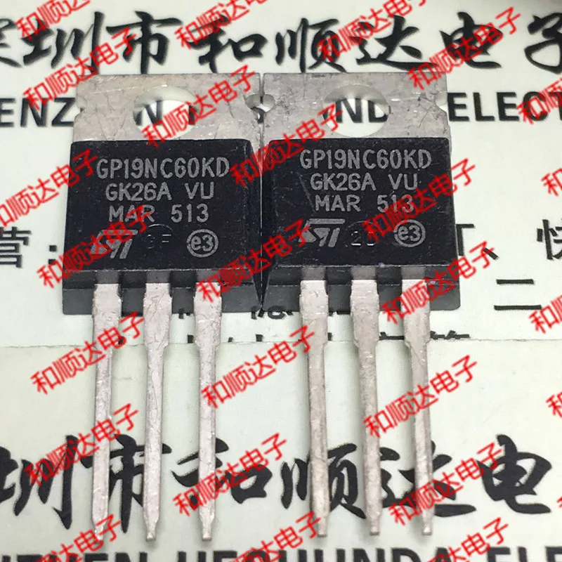 Original New / 5pcs / GP19NC60KD    TO-220 600V 19A